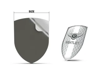 Bentley Personalisierte Autosticker Limitiert Minimal Stern